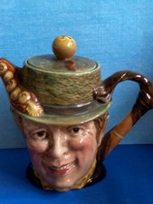 VINTAGE BESWICK SAM WELLER  CHARACTER TEAPOT 1369