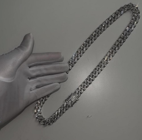 Silver cuban link chain - cuban, &