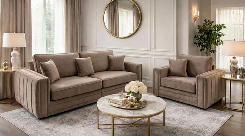 Alaska seater velvet sofa - alaska,