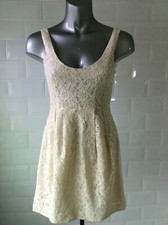 SIZE 6 H&M CREAM COTTON BLEND
