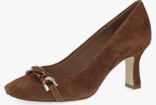 Caprice Leather Court Shoes -