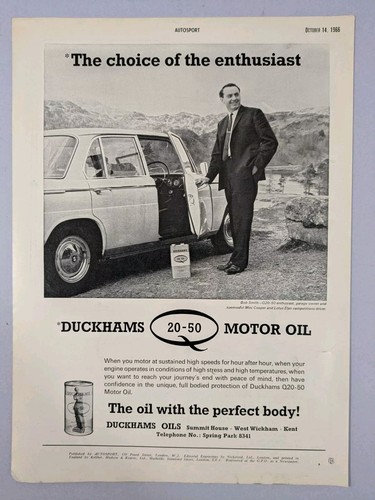 Duckhams motor oil 50 - motor,