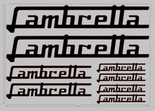 8 x lambretta scooter bike