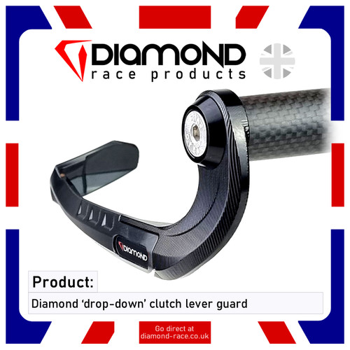 Diamond drop down clutch - diamond,