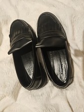 ASOS Shoes Womens 7 Chunky Lug Sole Loafer Tassel Penny Slot Retro 90s Platform