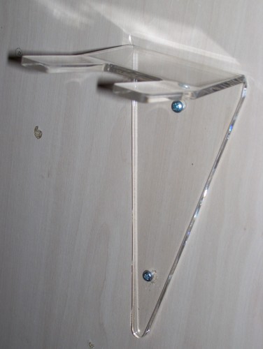 Clear acrylic perspex wall - clear,