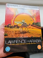 Lawrence Of Arabia | 60th Anniversary Ltd Ed HMV UK Steelbook v 4K UHD & Blu-ray