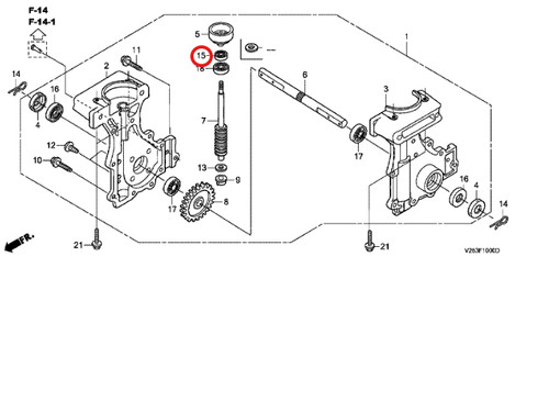 Genuine honda bearing - genuine,