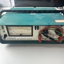 FEEDBACK  EW604  Electronic AC WATTMETER Electrical Test Equipment RS