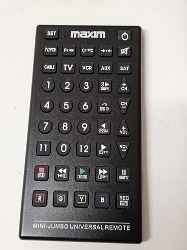 Maxim mini jumbo remote - maxim,