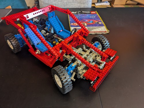 Lego 8865 technic test car - technic,