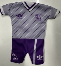 Sheffield Wednesday Sheff Wed Swfc Mini Kit Shirt & Shorts 80s Window Hanger 