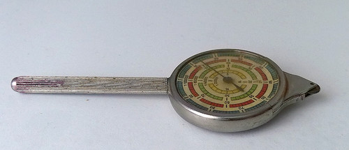 Vintage mechanical map measure - vintage,