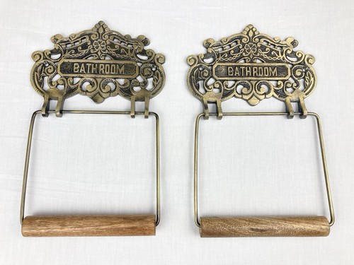 Toilet paper roll holders - roll, cast
