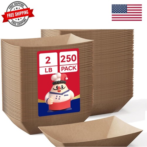 2lb paper food trays 250 - 2lb,