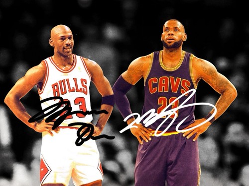 Lebron james and michael - james,