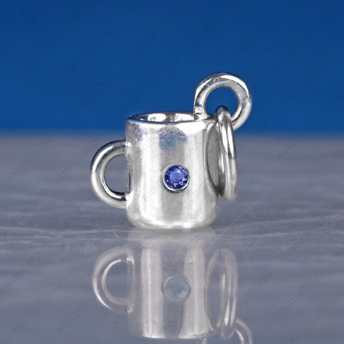 Trio blue sapphire tea cup - blue,