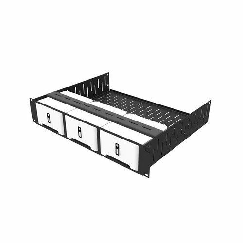 Vented rack shelf - rack, &