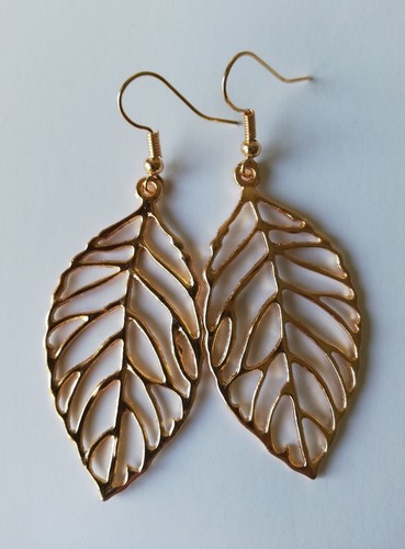 Drop dangle earrings large - /,