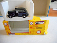 Classix Tpt Treasu EM76829 Austin FX3 London Taxi  9501 Black Dark Blue 1:76+box