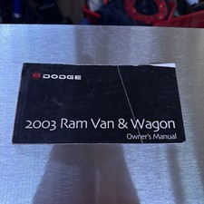 2003 Dodge Ram Van Wagon
