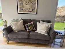 Seater fabric sofas grey - seater,
