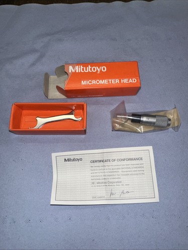 Mitutoyo micrometer head - mitutoyo,
