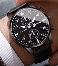 Classic Black Mens Geneva