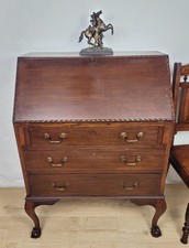 Vintage writing bureau desk - vintage,
