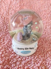 Me to You Happy Birthday Snow Globe Tatty Teddy