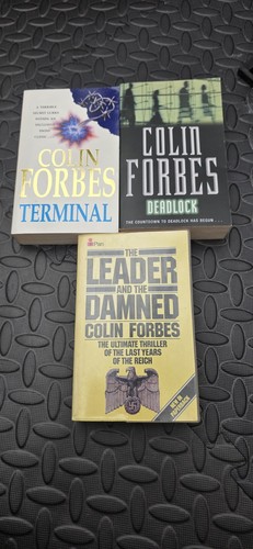 Colin forbes books bundle - x,