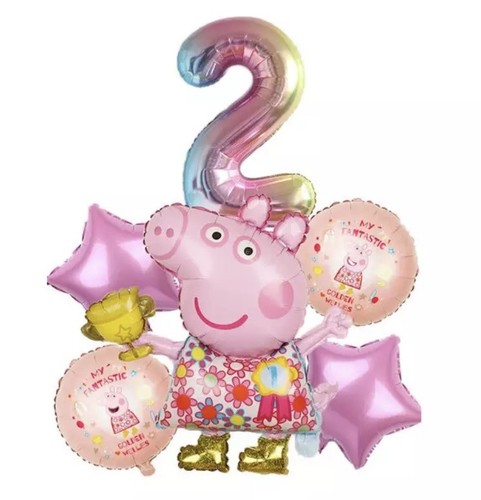 Peppa pig 2nd birthday party - peppa,