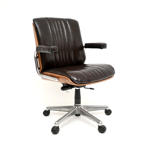Vintage rosewood and leather - vintage,
