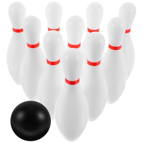 Children wooden bowling toy - bowling,