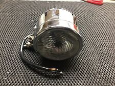 Custom Round Chop Café Racer Four Inch 4” Headlamp with Halogen Bulb 15356 T340