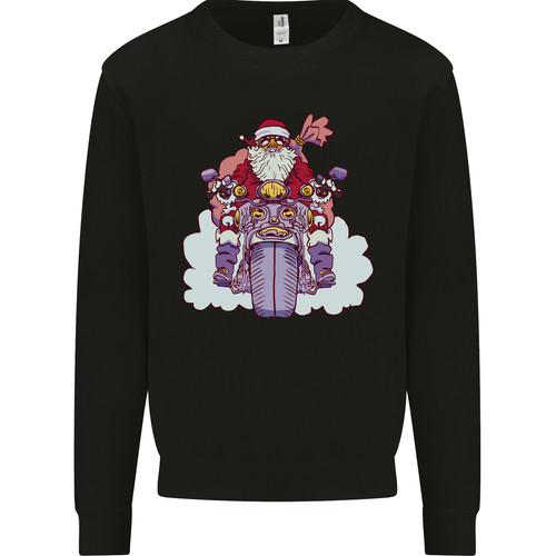 Biker santa christmas - santa,