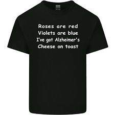 Alzheimers Cheese on Toast Funny Slogan Mens Light Cotton T-Shirt