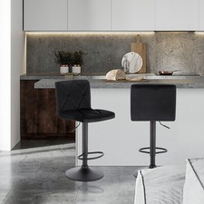 2/4/6x Velvet Bar Stools