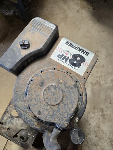Briggs and stratton ride - and, on