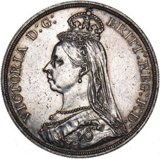 1887 Crown - Victoria British