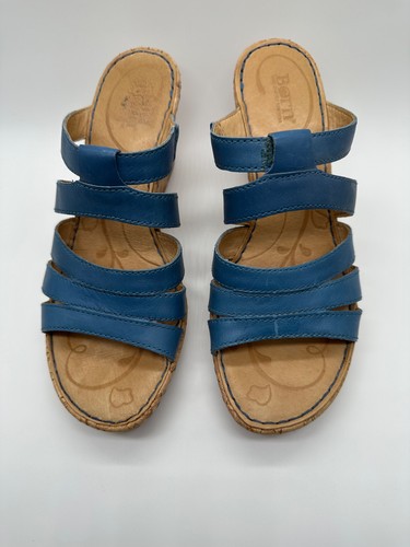Size cork wedge heel strappy - heel,