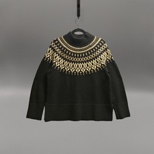 Joules Fair Isle Jumper Black