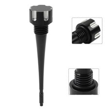 Black CNC Oil Dipstick Black