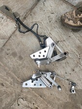 HONDA NT400 NT BROS 400 NC25 88-92 FRONT HANGERS FOOT PEGS 