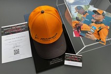 LANDO NORRIS HAND SIGNED 2025