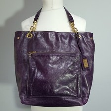 BADGLEY MISCKHA Large Soft Leather Slouchy Hobo Bag Tote Shopper Shoulder Bag