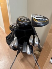 Wilson Ultra Yellow Golf Club Set Mens Used Good Condition, 10 free balls
