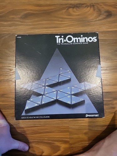 Tri ominos board game 1985 - tri-ominos,