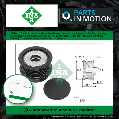 Overrunning alternator pulley - alternator,