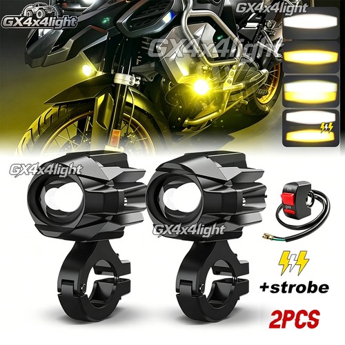 Motorcycle led auxiliary - 2x,
